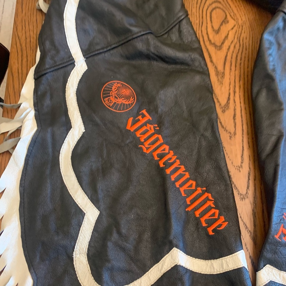 Jagermeister Black Leather Pants - Picture 7 of 16